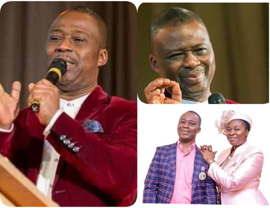 Celebrating 35 Years of Faith and Love! Dr. Daniel Kolawole Olukoya and Pastor (Mrs.) Folashade Olukoya mark their 35th wedding anniversary, a testament to their unwavering commitment to God, family, and ministry.