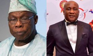 TRENDING: Former Nigeria President Chief Olusegun Obasanjo joined Chief Allen Onyema on an AirPeace flight from Lagos to London